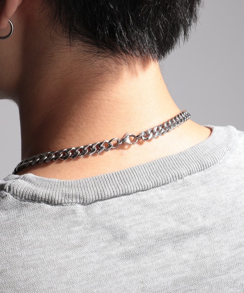 SETUP7（セットアップセブン）の「【SETUP7】necklace ステンレスネックレス/アレルギー対応 SSS（ネックレス・メンズ・シルバー・FREE）」の5枚目の写真