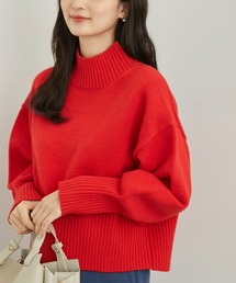 ROPE' PICNIC | パチパチしにくい・洗濯機OK/スタイルアップが叶うクロップドカラフルニット(ニット/セーター)