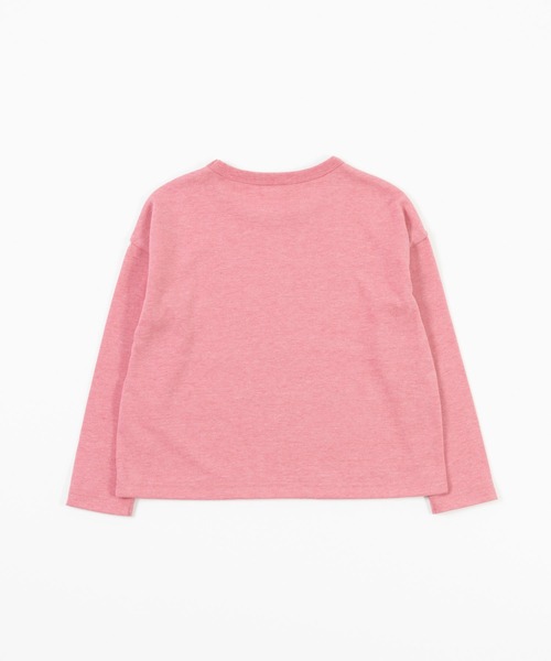 trois lapins kp(トロワラパンケーピー)の「うさぎプリント長袖Tシャツ(100~150cm)(Tシャツ/カットソー・キッズ・ピンク/オフホワイト・120cm/150cm/110cm/130cm/100cm/140cm)」の8枚目の写真