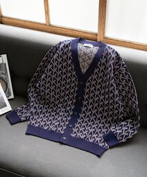 417 EDIFICE | ジオメパターン ジャガードカーディガン(カーディガン/ボレロ)