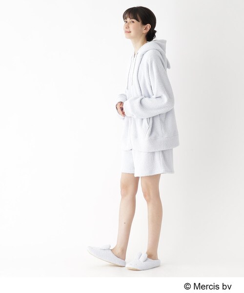 Miffy（ ミッフィー）の「◆【コラボ】OPAQUE.CLIP×miffy ルームシューズ（ルームシューズ/スリッパ・レディース・ライトブルー/オフホワイト・00）」の9枚目の写真