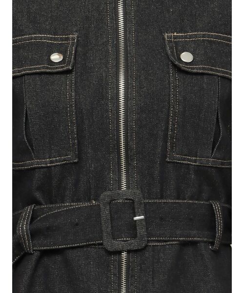 jouetie（ジュエティ）の「フロントZIPミニワンピース（ワンピース・レディース・クリア/ブラック/ブラウン/レッド・MEDIUM）」の10枚目の写真