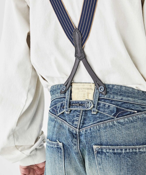 GYPSY&SONS（ジプシーアンドサンズ）の「BUTTON FLY SUSPENDERS ボタン