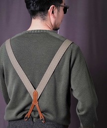 gypsy&sons キャンバスレザーサスペンダー　ボタン式　19SS gypsy&sons キャンバスレザーサスペンダー ボタン式 19SS - メルカリ