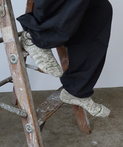 ROOPTOKYO（ループトウキョウ）の「ANONYMOUSISM/アノニマスイズム GO HEMP OCパイルアンクル 靴下（ソックス/靴下・メンズ・オートミール/ネイビー/ワイン/カーキ/グレー・25～27cm）」の3枚目の写真