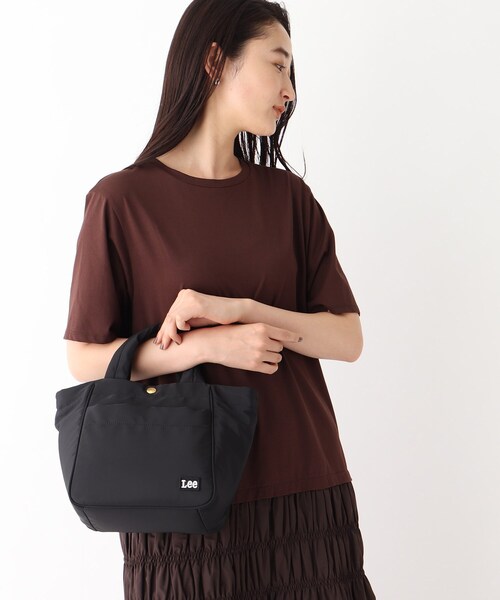 Lee(リー)の「◆【コラボ商品】Lee × OPAQUE.CLIP 2WAYシンプルトート(トートバッグ・レディース・カーキ/ベージュ/ライトグレー/ブラック・00)」の11枚目の写真