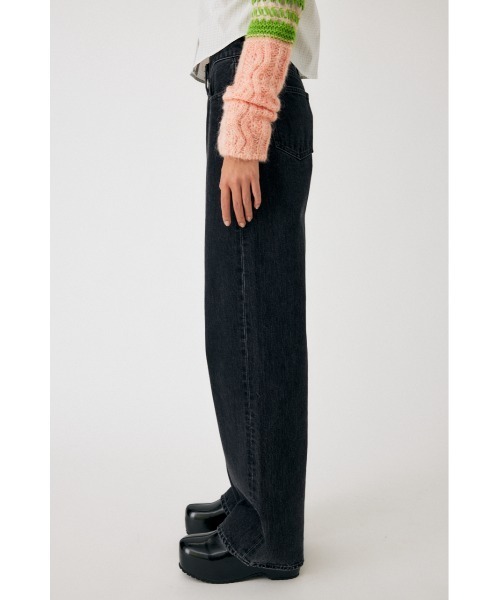 【90S LOWRISE BLK STRAIGHT】マウジーブラックデニム24 MOUSSY 90S LOWRISE BLK STRAIGHT デニムパンツ