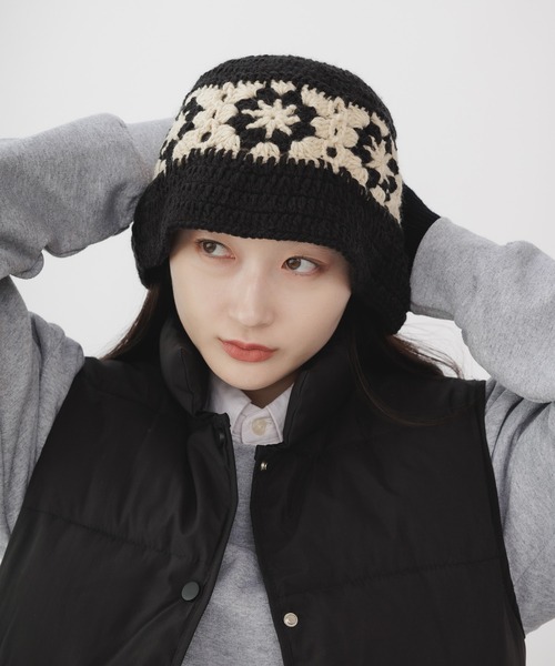 crochet hat/クロシェ編みハット（ハット）｜Theater code