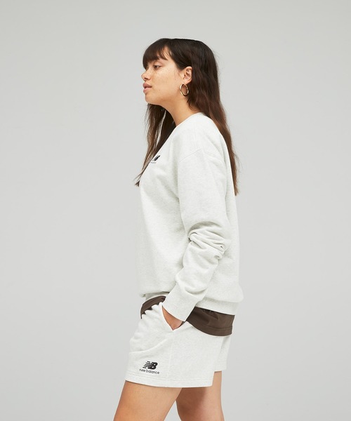 NEW BALANCE(ニューバランス)の「NB Essentials uni-ssentials スウェットクルー(スウェット・メンズ・ネイビー/ホワイト/ブラック・1/4/2/3/5/0)」の7枚目の写真