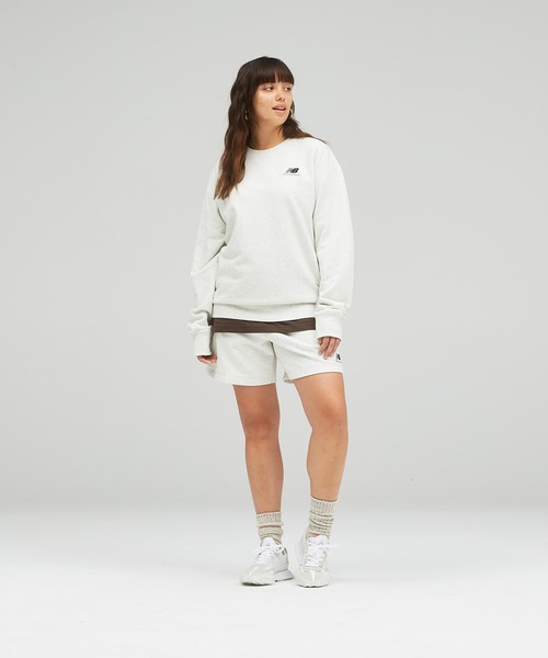 NEW BALANCE(ニューバランス)の「NB Essentials uni-ssentials スウェットクルー(スウェット・メンズ・ネイビー/ホワイト/ブラック・1/4/2/3/5/0)」の9枚目の写真