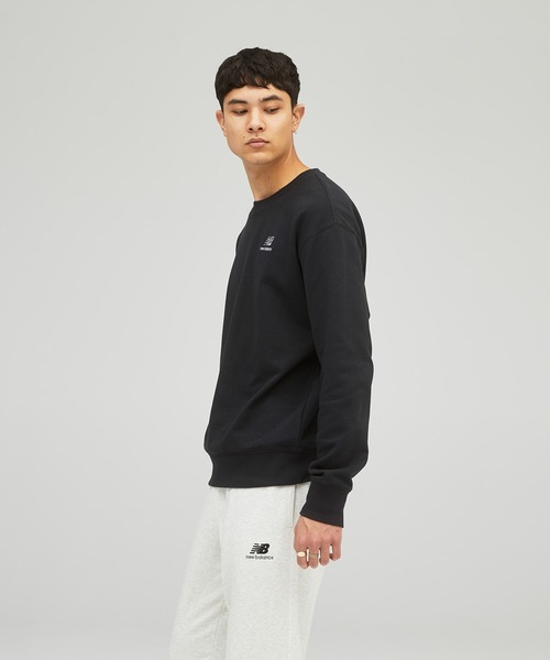 NEW BALANCE(ニューバランス)の「NB Essentials uni-ssentials スウェットクルー(スウェット・メンズ・ネイビー/ホワイト/ブラック・1/4/2/3/5/0)」の17枚目の写真