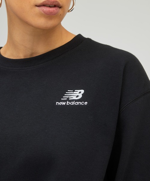 NEW BALANCE(ニューバランス)の「NB Essentials uni-ssentials スウェットクルー(スウェット・メンズ・ネイビー/ホワイト/ブラック・1/4/2/3/5/0)」の18枚目の写真