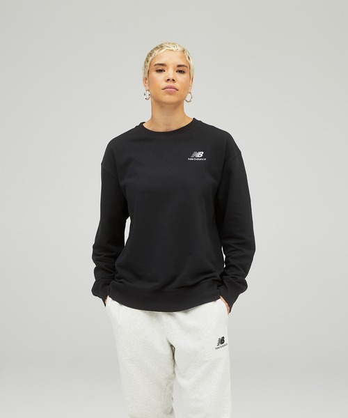 NEW BALANCE(ニューバランス)の「NB Essentials uni-ssentials スウェットクルー(スウェット・メンズ・ネイビー/ホワイト/ブラック・1/4/2/3/5/0)」の21枚目の写真
