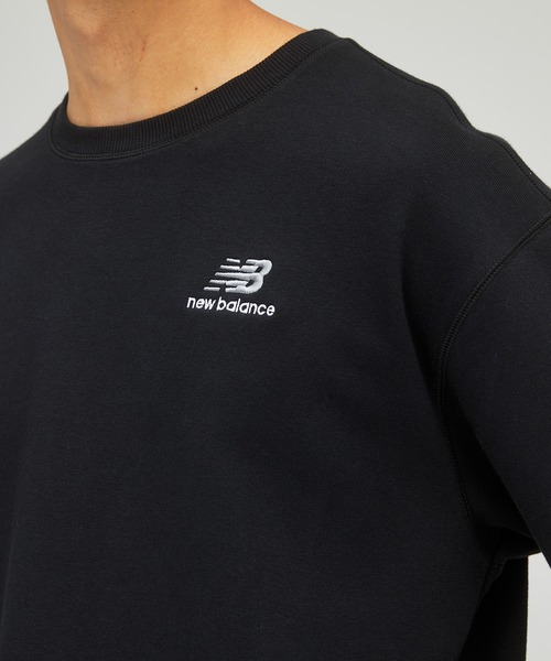 NEW BALANCE(ニューバランス)の「NB Essentials uni-ssentials スウェットクルー(スウェット・メンズ・ネイビー/ホワイト/ブラック・1/4/2/3/5/0)」の22枚目の写真