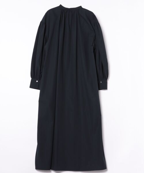 HELIOPOLE（エリオポール）の「GATHERED DRESS（ワンピース・レディース・ネイビー/グリーン・38）」の3枚目の写真