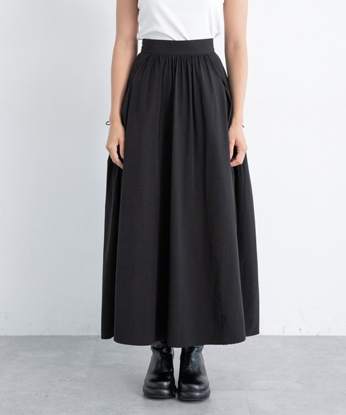 PAGEBOY（ページボーイ）の「サイドギャザーポケットスカート（スカート・レディース・オフホワイト/ベージュ/ブラック・FREE）」の18枚目の写真
