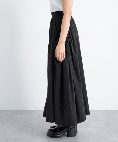 PAGEBOY（ページボーイ）の「サイドギャザーポケットスカート（スカート・レディース・オフホワイト/ベージュ/ブラック・FREE）」の19枚目の写真