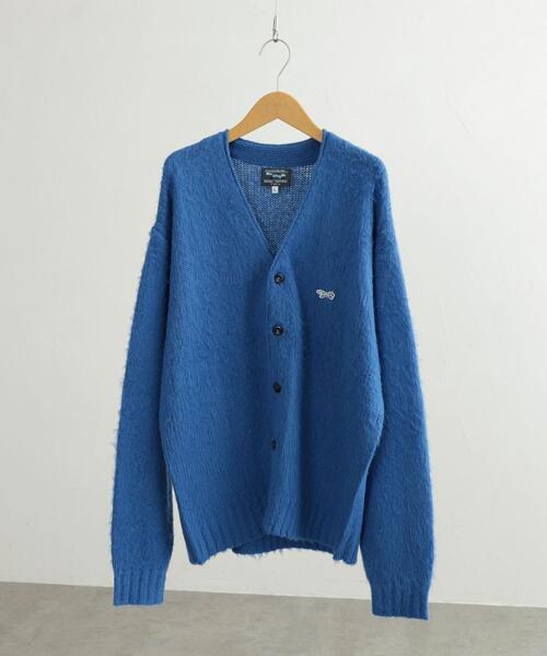 PENNEYS（ぺニーズ）の「PENNEYS（ぺニーズ）別注ビッグシルエットシャギーニットカーディガン（カーディガン/ボレロ・メンズ・ライトグレー/ダークグレー/コバルトブルー/オフホワイト/ワインレッド・S/XL/L/M）」の20枚目の写真