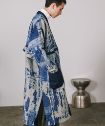 FDMTL | FDMTL/ファンダメンタル JACQUARD HAORI COAT RINSE コート(ダウンジャケット/コート)