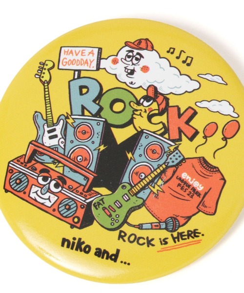 niko and...(ニコアンド)の「【UNI9UE PARK’23】缶バッチ(バッジ・レディース・その他1・0)」の3枚目の写真