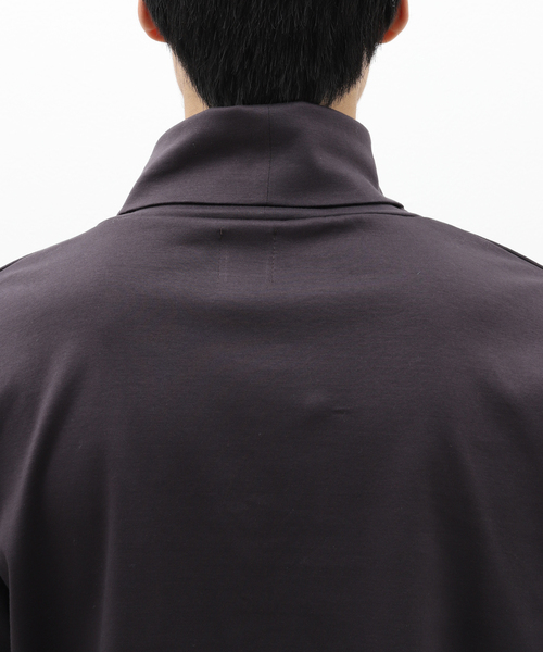 417 EDIFICE(フォーワンセブンエディフィス)の「【Made in Japan】ポンチ タートルネック(Tシャツ/カットソー・メンズ・ホワイト/チャコールグレー/ベージュ/ブラック・SMALL/MEDIUM/LARGE)」の10枚目の写真