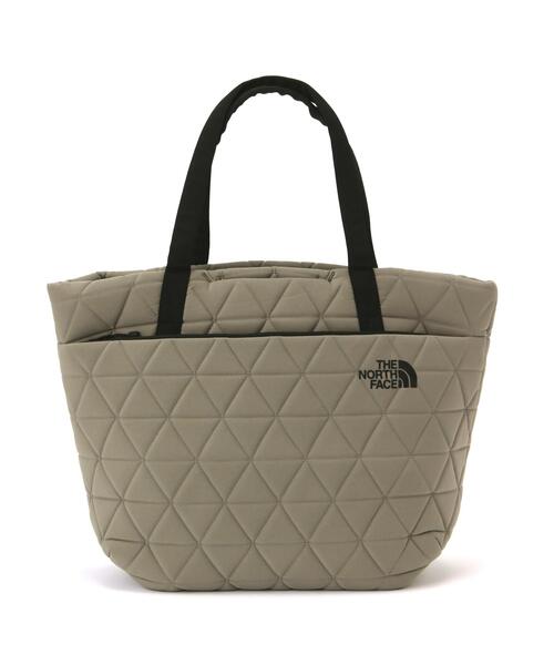 THE NORTH FACE(ザノースフェイス)の「THE NORTH FACE/ザ・ノース・フェイス Geoface Tote ジオフェイストート NM32352(トートバッグ・レディース・グレー/ブラック/ホワイト/アイボリー・FREE)」の4枚目の写真