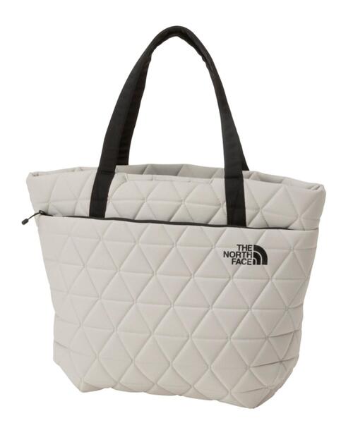 THE NORTH FACE(ザノースフェイス)の「THE NORTH FACE/ザ・ノース・フェイス Geoface Tote ジオフェイストート NM32352(トートバッグ・レディース・グレー/ブラック/ホワイト/アイボリー・FREE)」の3枚目の写真