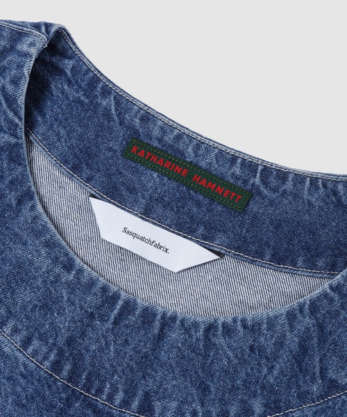 SASQUATCHfabrix.(サスクワァッチファブリックス)の「“KATHARINE HAMNETT” DENIM SMOCK(その他トップス・メンズ・その他1/その他・L)」の8枚目の写真
