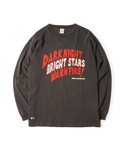 MANASTASH（マナスタッシュ）の「MANASTASH/マナスタッシュ/PUMICE L/S TEE DARK NIGHT（Tシャツ/カットソー・メンズ・その他/ブラック・XL/L/M/2XL）」の11枚目の写真