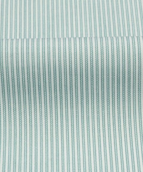 TOKYO SHIRTS(トウキョウシャツ)の「形態安定ノーアイロン ボタンダウン 長袖ビジネスワイシャツ(ビジネスシャツ・メンズ・グリーン・首回り39cm-裄丈80cm/首回り39cm-裄丈84cm/首回り41cm-裄丈82cm/首回り41cm-裄丈86cm/首回り43cm-裄丈82cm/首回り37cm-裄丈80cm/首回り42cm-裄丈82cm/首回り43cm-裄丈86cm/首回り42cm-裄丈86cm/首回り37cm-裄丈84cm)」の4枚目の写真