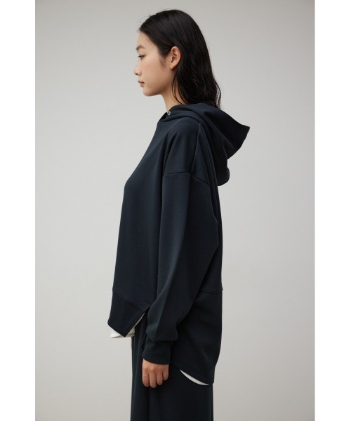 AZUL by moussy(アズールバイマウジー)の「B-HEATオーバーサイズフーディー(パーカー・レディース・アイボリー/ブラック/ライトブルー・MEDIUM/SMALL)」の18枚目の写真