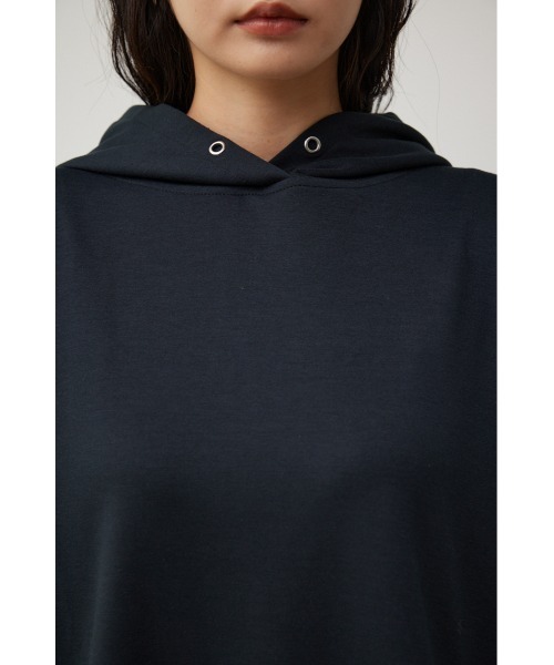 AZUL by moussy(アズールバイマウジー)の「B-HEATオーバーサイズフーディー(パーカー・レディース・アイボリー/ブラック/ライトブルー・MEDIUM/SMALL)」の20枚目の写真