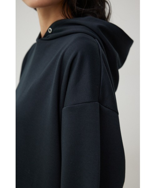 AZUL by moussy(アズールバイマウジー)の「B-HEATオーバーサイズフーディー(パーカー・レディース・アイボリー/ブラック/ライトブルー・MEDIUM/SMALL)」の21枚目の写真