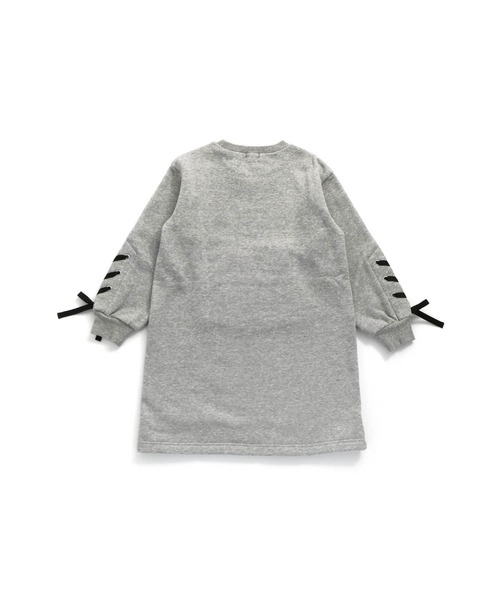 SISTER JENNI（SISTER JENNI）の「裏起毛ボアポケットワンピ（ワンピース・キッズ・グレー/ブラック・160cm/150cm/140cm/130cm）」の15枚目の写真