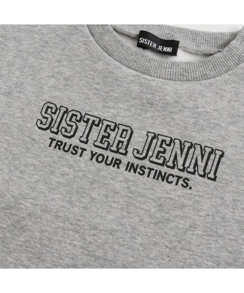 SISTER JENNI（SISTER JENNI）の「裏起毛ボアポケットワンピ（ワンピース・キッズ・グレー/ブラック・160cm/150cm/140cm/130cm）」の17枚目の写真