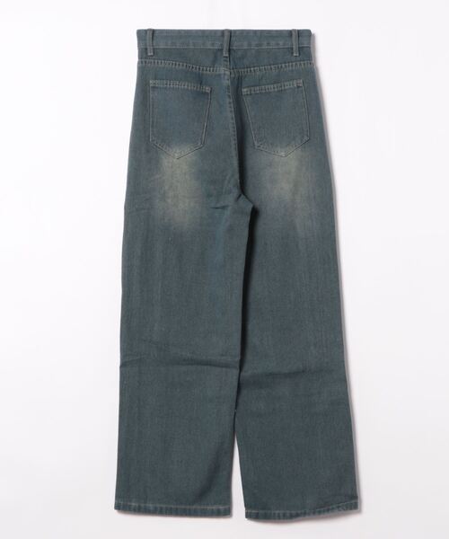 Burner(バーナー)の「【OKUOKU 0909】サイドライン デザイン デニムパンツ oku-bottom-714698603418-33 U(デニムパンツ・レディース・ブルー・S/M/L)」の9枚目の写真