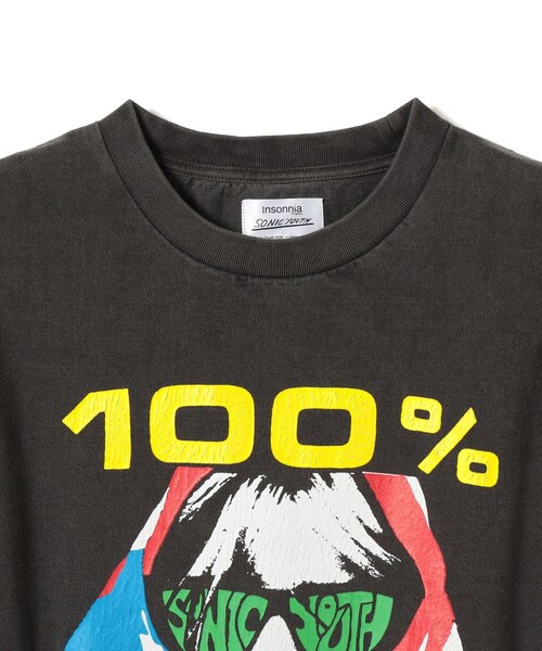 Insonnia PROJECTS（インソニアプロジェクト）の「Insonnia Projects / SONIC YOUTH 100% DIRTY プリントTシャツ（Tシャツ/カットソー・メンズ・ブラック系その他4・3/2/1）」の14枚目の写真