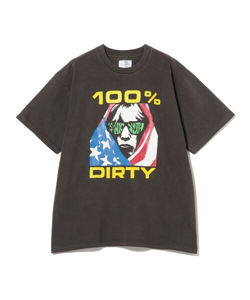 Insonnia PROJECTS（インソニアプロジェクト）の「Insonnia Projects / SONIC YOUTH 100% DIRTY プリントTシャツ（Tシャツ/カットソー・メンズ・ブラック系その他4・3/2/1）」の21枚目の写真