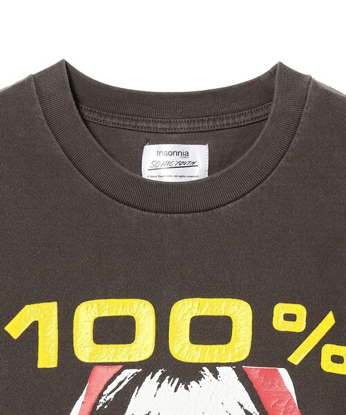 Insonnia PROJECTS（インソニアプロジェクト）の「Insonnia Projects / SONIC YOUTH 100% DIRTY プリントTシャツ（Tシャツ/カットソー・メンズ・ブラック系その他4・3/2/1）」の22枚目の写真
