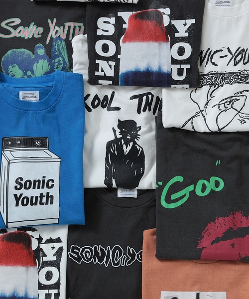 Insonnia PROJECTS（インソニアプロジェクト）の「Insonnia Projects / SONIC YOUTH 100% DIRTY プリントTシャツ（Tシャツ/カットソー・メンズ・ブラック系その他4・3/2/1）」の12枚目の写真
