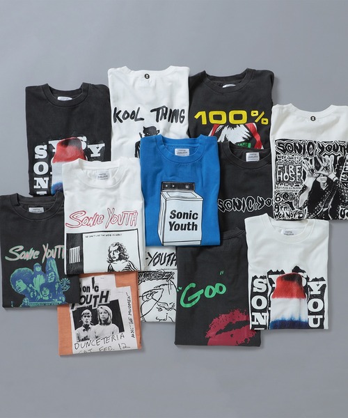 Insonnia PROJECTS（インソニアプロジェクト）の「Insonnia Projects / SONIC YOUTH 100% DIRTY プリントTシャツ（Tシャツ/カットソー・メンズ・ブラック系その他4・3/2/1）」の8枚目の写真