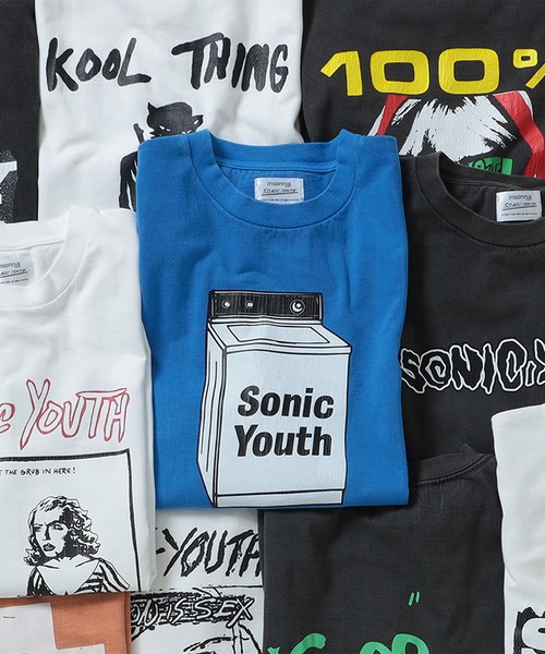 Insonnia PROJECTS（インソニアプロジェクト）の「Insonnia Projects / SONIC YOUTH 100% DIRTY プリントTシャツ（Tシャツ/カットソー・メンズ・ブラック系その他4・3/2/1）」の9枚目の写真