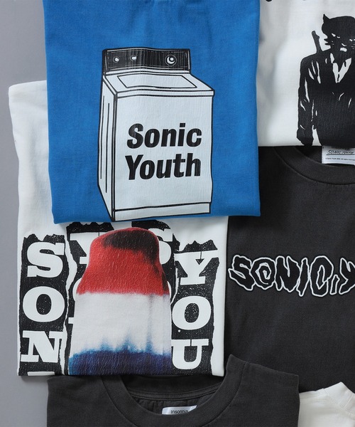 Insonnia PROJECTS（インソニアプロジェクト）の「Insonnia Projects / SONIC YOUTH 100% DIRTY プリントTシャツ（Tシャツ/カットソー・メンズ・ブラック系その他4・3/2/1）」の11枚目の写真