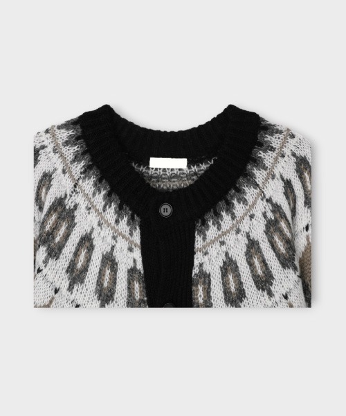 ASCLO（エジュクロ）の「ASCLO Nordic Knit Cardigan