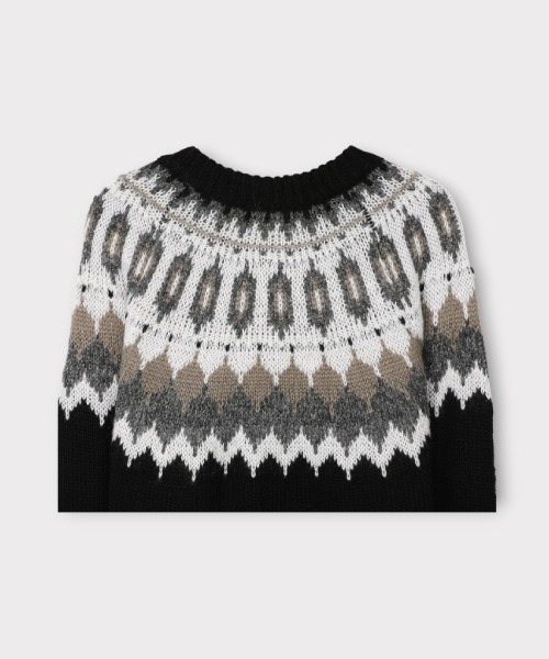 カーディガン ASCLO Nordic Knit Cardigan (2color) ASCLO Nordic Knit Cardigan (2color) - ASCLO