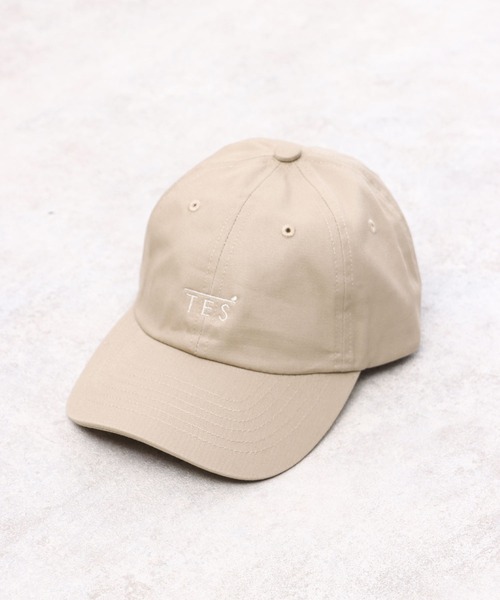 The Endless Summer(エンドレスサマー)の「TES LOW CAP / キャップ(キャップ・メンズ・ベージュ/チャコール/ネイビー/サックスブルー/オフホワイト/ピンク系その他4/ブラック/ダークグリーン・FREE)」の5枚目の写真