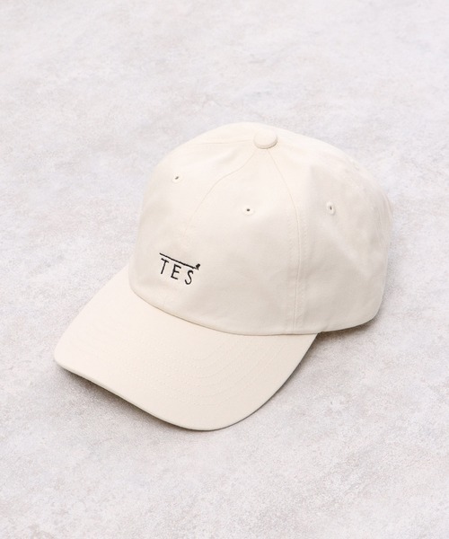 The Endless Summer(エンドレスサマー)の「TES LOW CAP / キャップ(キャップ・メンズ・ベージュ/チャコール/ネイビー/サックスブルー/オフホワイト/ピンク系その他4/ブラック/ダークグリーン・FREE)」の2枚目の写真