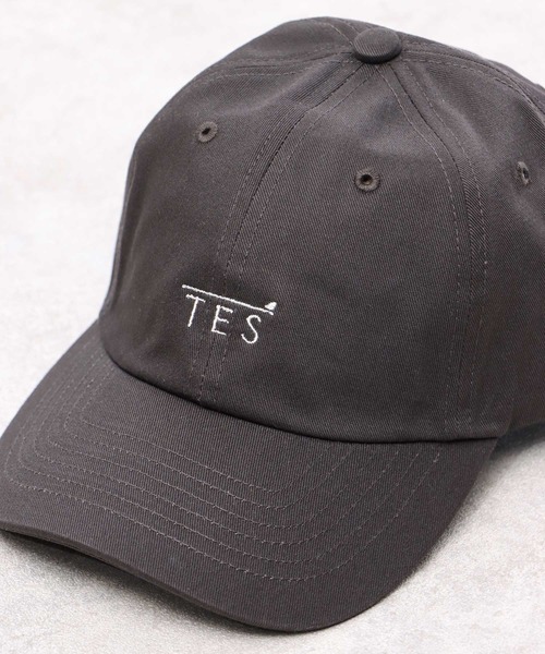The Endless Summer(エンドレスサマー)の「TES LOW CAP / キャップ(キャップ・メンズ・ベージュ/チャコール/ネイビー/サックスブルー/オフホワイト/ピンク系その他4/ブラック/ダークグリーン・FREE)」の11枚目の写真