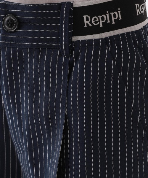 repipi armario(レピピ アルマリオ)の「ウエストロゴピンタックパンツ(スラックス・キッズ・グレー/チェック/ネイビー・SMALL/MEDIUM/LARGE)」の20枚目の写真