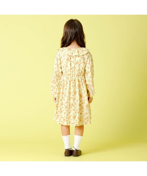 Seraph（セラフ）の「ラッフルカラーワンピース（ワンピース・キッズ・チェック/その他3/サックスブルー・90/100/110/120/80/130/95/140）」の5枚目の写真